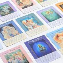 Angels Of Abundance Oracle Cards For Wealth,Angel Number Oracle Cards,Witch Runes,Oracle Cards Spiritual - Photo Color - View 8