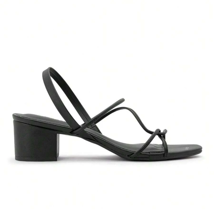 B2 Online Women Heeled Sandals - 黑色 - 查看 1