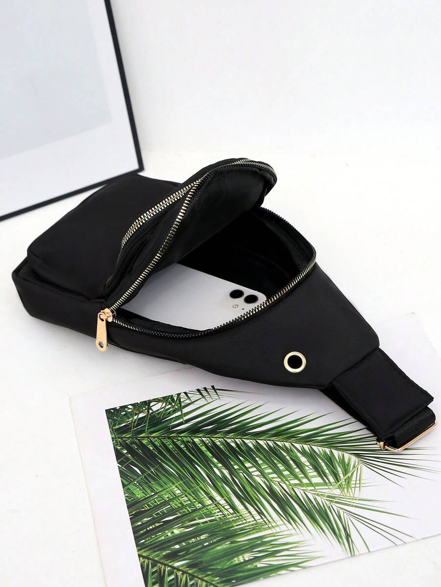 New Chest Bag For Women, Fashionable Shoulder Crossbody Bag With Large