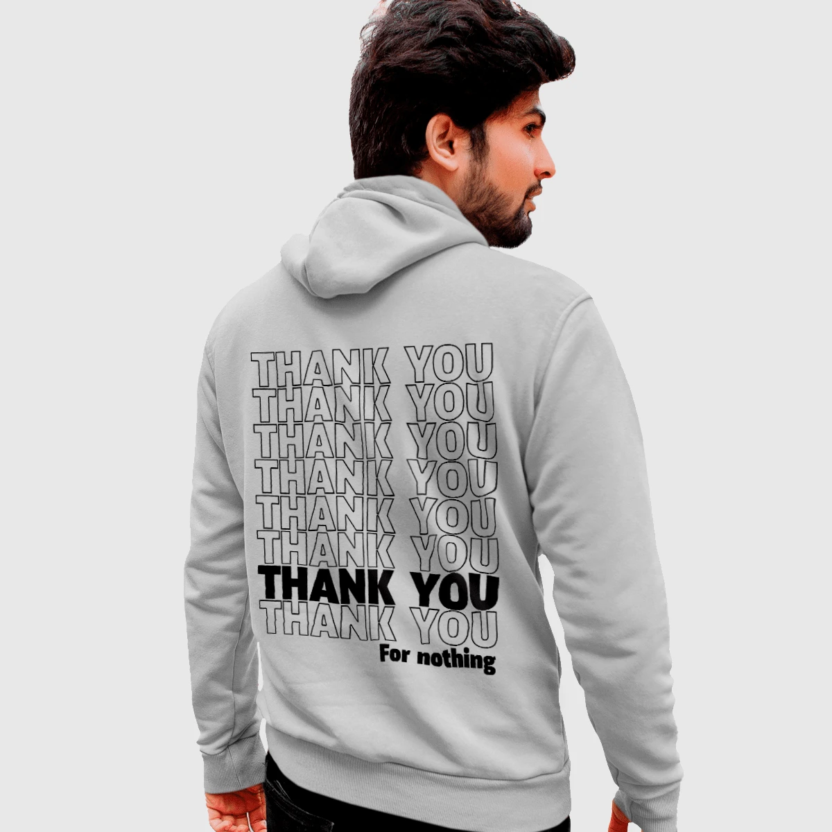 Men Sweatshirts - Xám - Xem 1