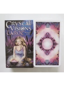 Cartas De Adivinación Crystal Visions – 79 Cartas Inspiradas en Fantasía - Multicolor - Ver 5