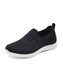 Skechers Pantofi de mers cu încălțăminte casual pentru femei, pantofi confortabili în aer liber 104486-BKCC