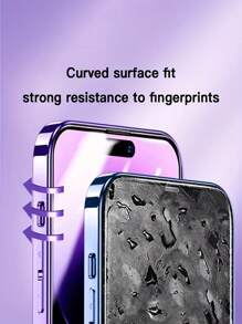 2 Miếng Kính Cường Lực Chống Gián Điệp Cài Đặt Một Lần Nhấp Tương Thích Với Iphone Tương Thích Với IPhone 16/16 Plus/16 Pro/16 Pro Max/15/15Pro/15 Plus/15 Pro Max Quà Tặng Cho Sinh Nhật, Gia Đình, Bạn Bè Miếng Dán Màn Hình Điện Thoại, Phụ Kiện Điện Thoại - màu đen - Xem 7