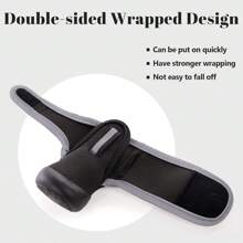 Dog Shoes, Dog Shoes For Injured Paws, Dog Boots Paw Protector, Adjustable Non-Slip Dog Shoes With Reflective Strip, Suitable For Small Medium And Large Dogs, 4 Pieces - Black - View 5