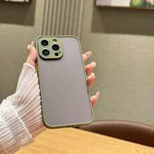 1个手机壳，采用亲肤纹理设计，适用于iOS和安卓手机，男女通用，国际版，非国内版 - 綠色 - 查看 5