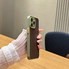 1个手机壳，采用亲肤纹理设计，适用于iOS和安卓手机，男女通用，国际版，非国内版 - 綠色 - 查看 6