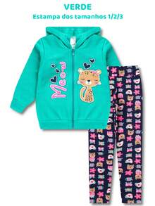 Young Girls Sets - 綠色 - 查看 3