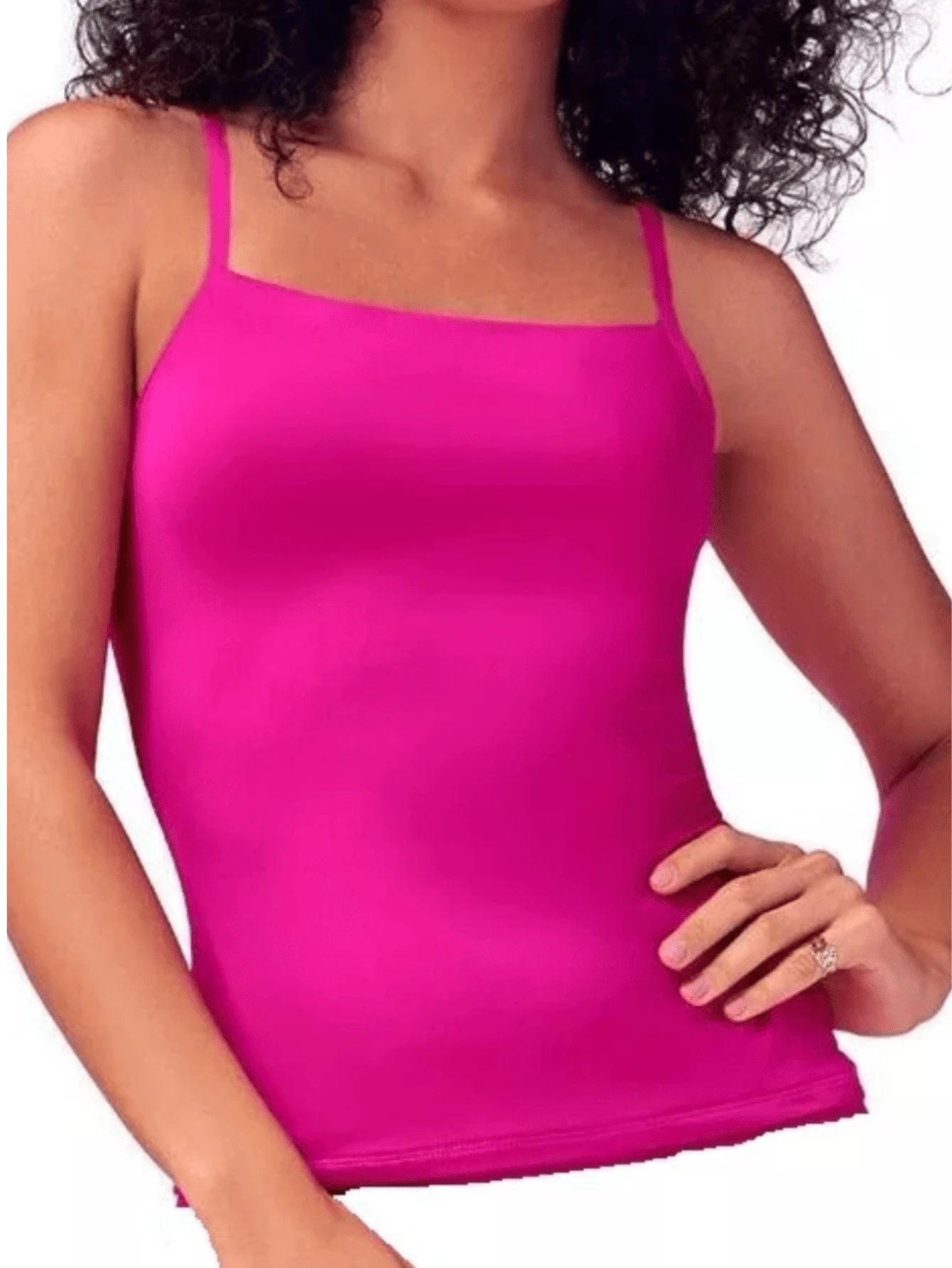 BLUSA TIRANTES MUJER - Rosa Fucsia - Ver 1