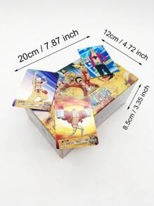 140pcs Anime One Piece Collectible Fishman Island Edition Playing Cards - Yellow - View 5