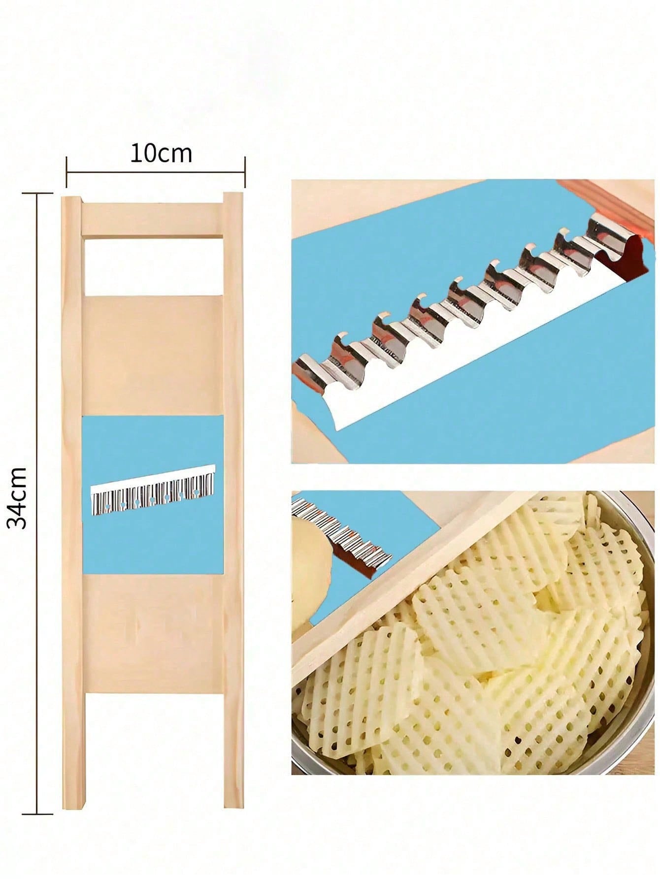 مقشرة البطاطس المصممة على شكل شبكة للقطع، آلة قطع...