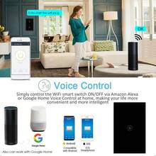 2Pcs Smart Power Switch WIFI Plug Socket Timer Alexa APP Control - White - View 7