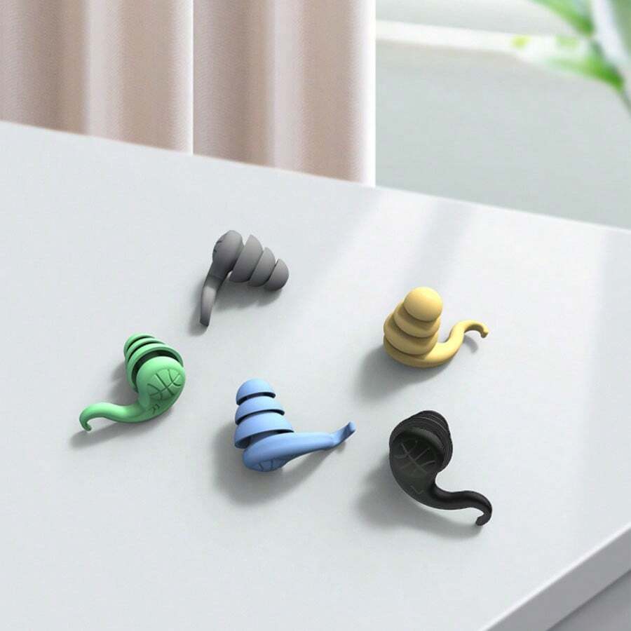 1pair Super Soundproof Sleep Noise Reduction Earplugs, Ultra Quiet Noise Cancelling Earplugs