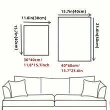 1 Miếng Bộ phim Mặc 3D In kính , Bộ phim Áp phích , Đen Và Trắng Treo tranh , tranh sơn dầu Treo tranh Đối với Phòng khách , Phòng ngủ Trang trí tường , Phòng Trang trí , Phòng Trang trí , Khung trang trí - Đen và trắng - Xem 6