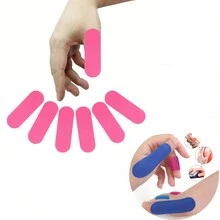 6 件/組保齡球配件,包括護腕、拇指保護器、指套,男女皆宜 - 玫紅色 - 查看 1