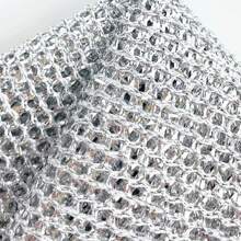 5/10/20Pcs Steel Wire Dishcloths Non -Stick Oil Iron Dishrag Kitchen Pan Pot Dishes Cleaning Rag Napery Dishcloth Rags,Garden Tools - Silver - View 8