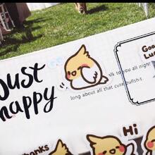 Cute Mysterious Phoenix Parrot Stickers Handheld Ledger Sticker Handheld Ledger Cartoon Pasting Material Waterproof Ins Style Small Sticker