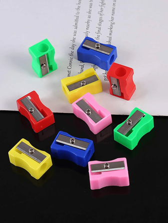 12 PCS Minimalist Classic Mini Pencil Sharpeners, Pencil Sharpener
