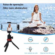 BOYA BY-V2 Professional Wireless Lavalier Mini Microphone Compatible With IPhone IPad Live Broadcast Gaming Recording Interview Vlog - BY-v2-iphone - View 2