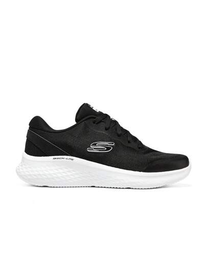 Skechers 男士田径运动鞋休闲舒适跑步鞋 894220-BKW