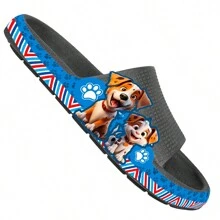 Kids Fashion Slippers - Blue - View 1