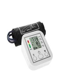 Wrist Digital Blood Pressure Monitor - Black and White - View 3