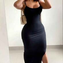 Tween Girls Extended Size Dresses - 黑色 - 查看 3