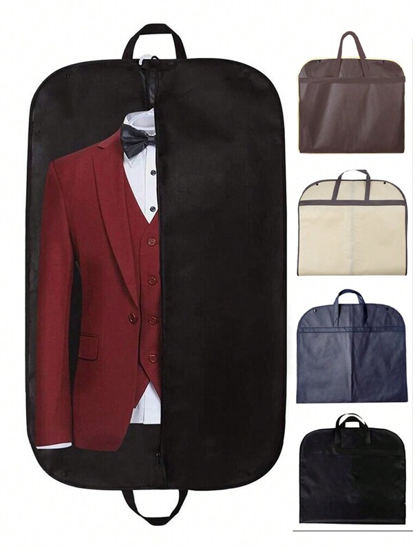 Copri abiti antipolvere, Busta protettiva per abito da sposa, Borsa per giacca e abito, Custodia portatile appendibile, Organizzatore per guardaroba