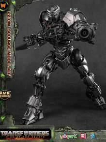 Kit de modelo de Scourge Transformers, de Rise of the Beasts, figura de acción de aproximadamente 22cm / 8.66 pulgadas de altura, no transformable, adecuado para mayores de 8 años, decoración de habitación - Gris Oscuro - Ver 10