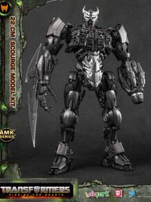 Kit de modelo de Scourge Transformers, de Rise of the Beasts, figura de acción de aproximadamente 22cm / 8.66 pulgadas de altura, no transformable, adecuado para mayores de 8 años, decoración de habitación - Gris Oscuro - Ver 11