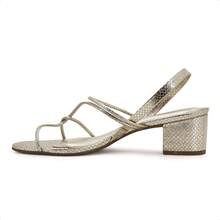 B2 Online Women Heeled Sandals - DOURADO - View 2