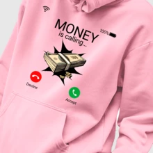 Men Sweatshirts - Màu Hồng baby - Xem 1