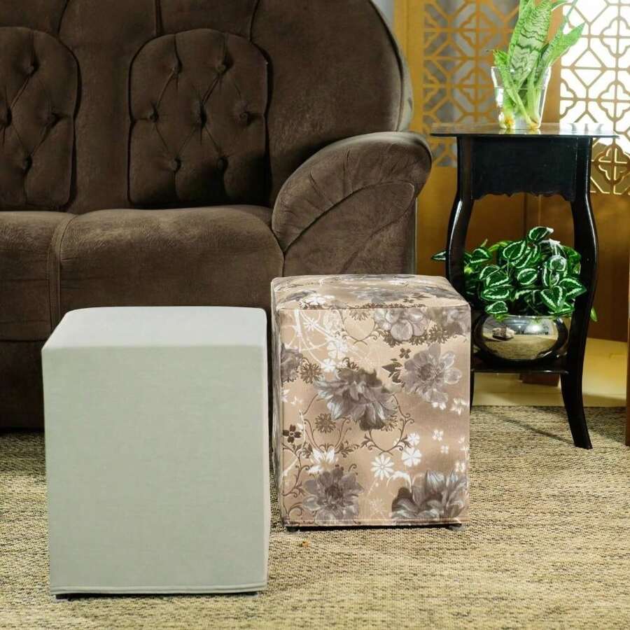 Sofa Covers - Light Gray and Adele - View 1