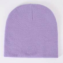 1 件时尚简约针织帽，适合户外活动、骑自行车、旅行、滑雪、男女通用街头便帽秋季装 - A - 查看 11