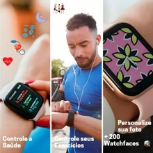 Smart Watches - Hoa hồng vàng - Xem 5
