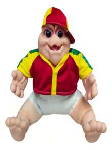 Muñeco Nene Consentido Sinclair Dinosaurio Rap - Multicolor - Ver 2