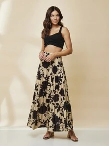 Women Skirts - Màu be - Xem 2