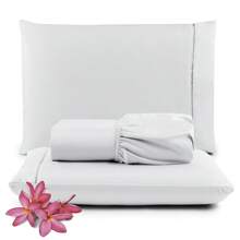 Mr Dias Fitted Sheets - White - View 2