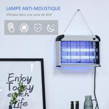 Outsunny Mosquito Killer Lamps - Grey - View 5