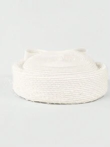 HIMESPORT 2025 Women's Straw Beret Fascinator Hat With Veil & Mesh Detailing - Pillbox Derby Tea Party, Wedding Bride Cocktail Fedora Cap