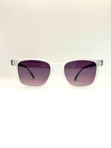 Men Fashion Glasses For Summer Sunprotection Outdoor Perfect For Friend As A Gift Casual - Clear - View 3