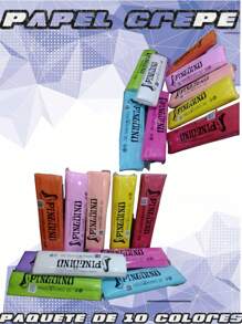 PAPEL CREPE - Multicolor - Ver 1
