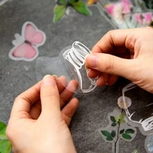 1 Gói 35 Miếng Dán Thẩm Mỹ Hoa Thực Vật, Miếng Dán Trang Trí Sổ Lưu Niệm Thủ Công Tự Làm, Quà Tặng Ngày Lễ, Miếng Dán Cá Nhân Hóa Hình Bướm & Chai, Vật Dụng Nghệ Thuật Lên Kế Hoạch Cho Album (6 Kiểu Ngẫu Nhiên) - màu xanh lá - Xem 7