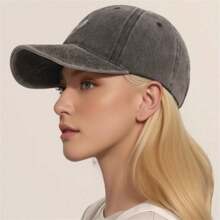 2024 年春夏新款女士棒球帽时尚潮流简约风格帽子，上面印有爱心图案 - 彩色 - 查看 6