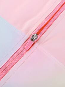 Annil Tween Girl Spring And Autumn Sports Style Elastic Quick Drying Hooded Coat Pink - Pink - View 5