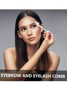 WANMEI Bộ 5 lược chải tóc, bao gồm lược chải viền tóc, lược đánh rối, lược tạo kiểu đuôi tóc, lược tạo độ phồng cho tóc đuôi ngựa, lược chải lông mày hai mặt, dụng cụ trang điểm, lược chải mi, dụng cụ tách mi, dụng cụ nối mi, dụng cụ làm đẹp cho nữ, cọ trang điểm, lược tạo kiểu viền tóc 3 trong 1 (chất liệu nhựa), thích hợp cho tóc dày, tóc xoăn hoặc tóc nối có nút thắt. - Hồng - Xem 3