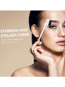 WANMEI 5件套美发梳套装，包括定型梳、蓬松梳、造型尖尾梳、蓬松马尾梳、双头眉刷、化妆工具、睫毛梳、睫毛分离器、睫毛嫁接工具、女士美容工具、化妆刷、三合一造型梳（塑料材质），适用于浓密卷发或接发。