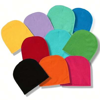 1 chiếc mũ len thời trang và đơn giản cho các hoạt động ngoài trời, đạp xe, du lịch, trượt tuyết, trang phục mùa thu dành cho cả nam và nữ