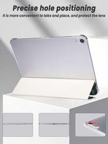 Ốp lưng máy tính bảng làm từ chất liệu Acrylic trong suốt, mờ, có họa tiết Graffiti, bền và chống trầy xước, chân đế đa góc có thể điều chỉnh, khóa từ với chức năng tự động ngủ/thức, thiết kế họa tiết Graffiti và kinh dị cá nhân, tương thích với iPad - Nhiều màu - Xem 8