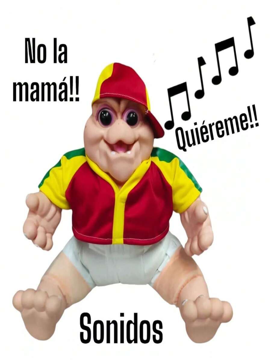 Muñeco Nene Consentido Sinclair Dinosaurio Rap - Multicolor - Ver 1