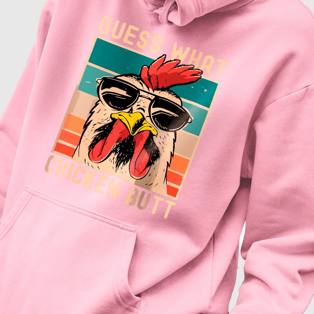 Men Sweatshirts - 淺粉色 - 查看 1